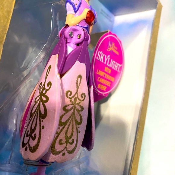 SKYLIGHT CELESTIAL PRINCESS CAROUSEL HORSE LIGHT N’ SOUND MUSIC VTG 1996 WORKS! - Picture 6 of 16